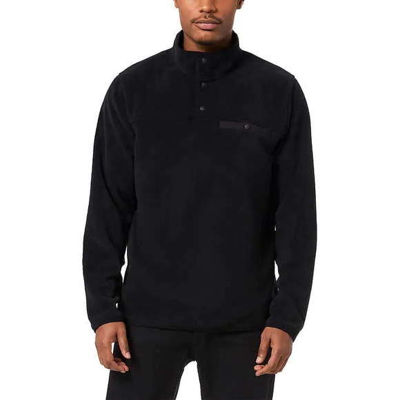 32 Degrees Heat Sweater Men's Size XL Black Fleece Long Sleeve Pullover NEW - Picture 1 of 6